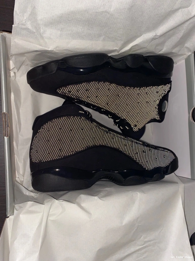 SportInspired Black Jordan Air 414571- Retro 709 13 Cat 1222